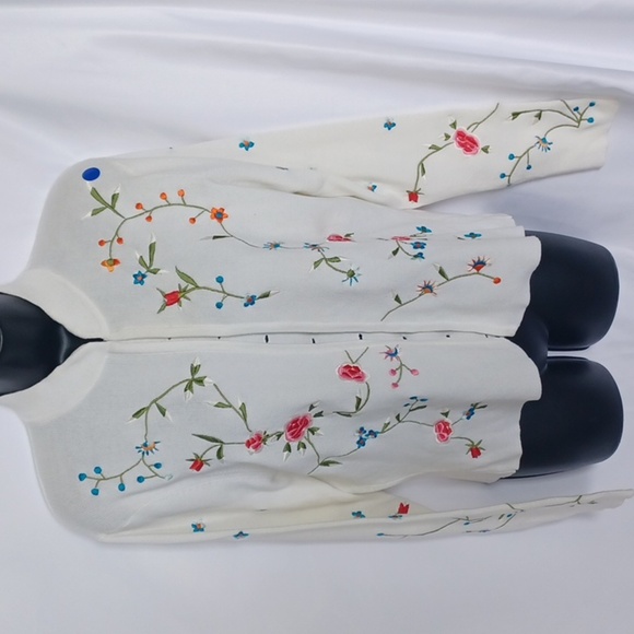 Ballinger embroidered cardigan vintage - Picture 1 of 6